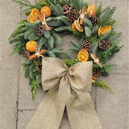 Door Wreath Traditional