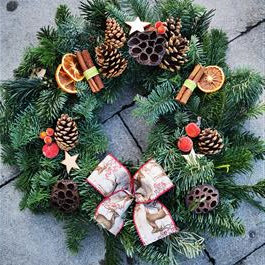 Christmas Door Wreath - 2024