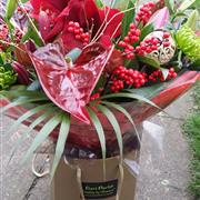 Christmas Dream Aqua Handtie