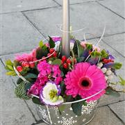 Table Arrangement - Berry Merry Christmas