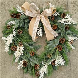 Heart Door Wreath Neutral